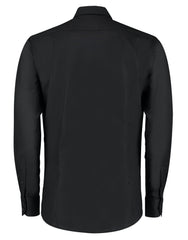 Kustom Kit Mens LS Slim Workwear Shirt