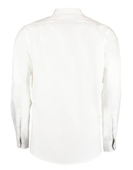 Kustom Kit Mens LS Contrast BDC Shirt