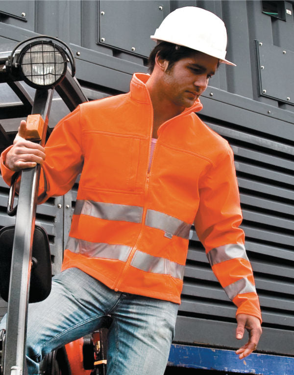Result SafeGuard Hi-Vis Softshell Jacket