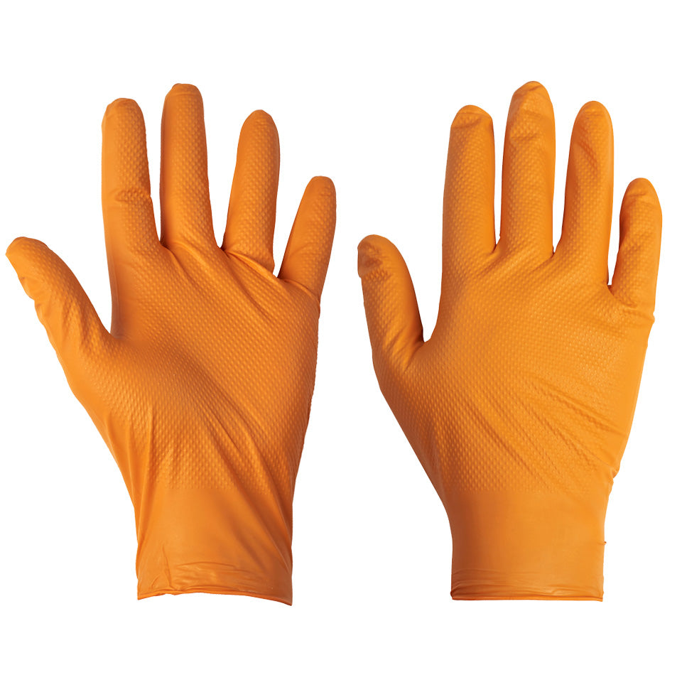 Disposable Nitrile Diamond Grip Gloves PG901