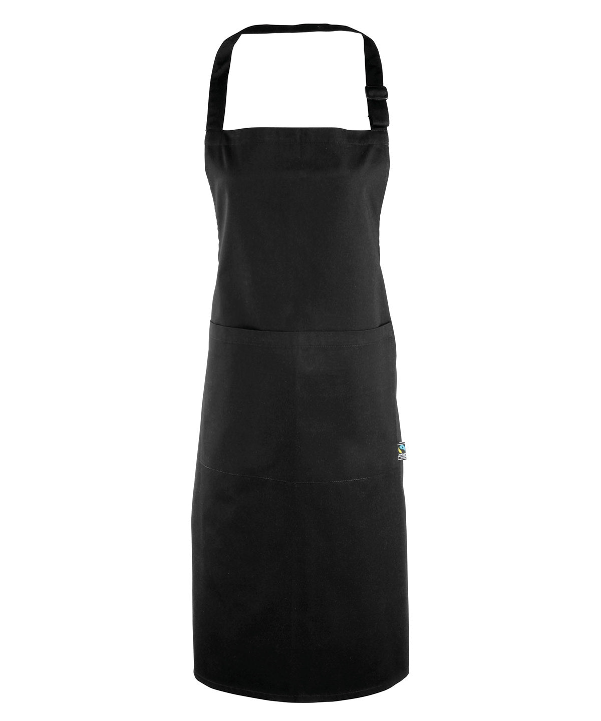 Cotton bib apron, organic and Fairtrade certified PR112