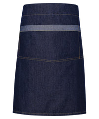 Domain contrast denim waist apron PR128