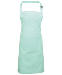 Colours bib apron with pocket PR154