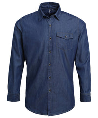 Jeans stitch denim shirt PR222