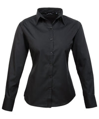 Women's poplin long sleeve blouse PR300