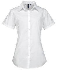 Women's supreme poplin short sleeve shirt PR309