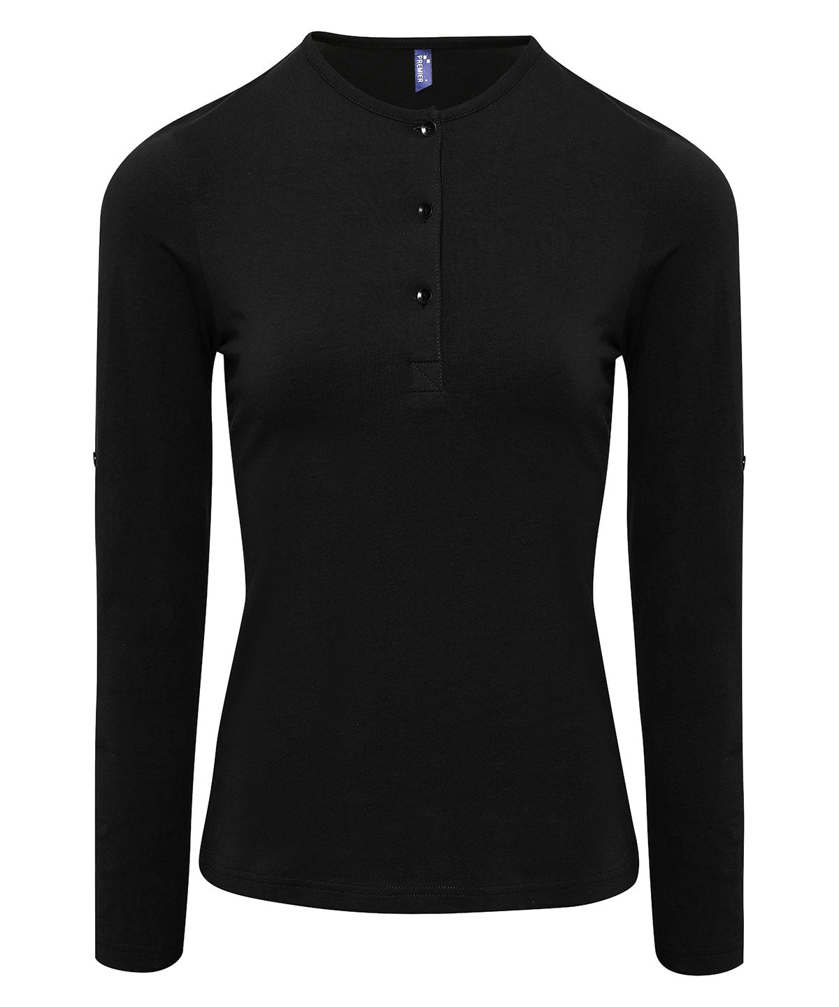 Women's Long John roll-sleeve tee PR318