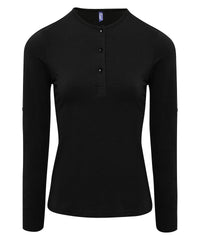 Women's Long John roll-sleeve tee PR318