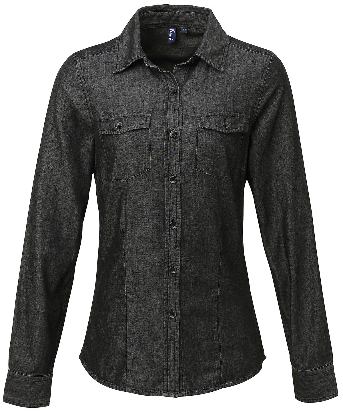 Women's jeans stitch denim shirt PR322