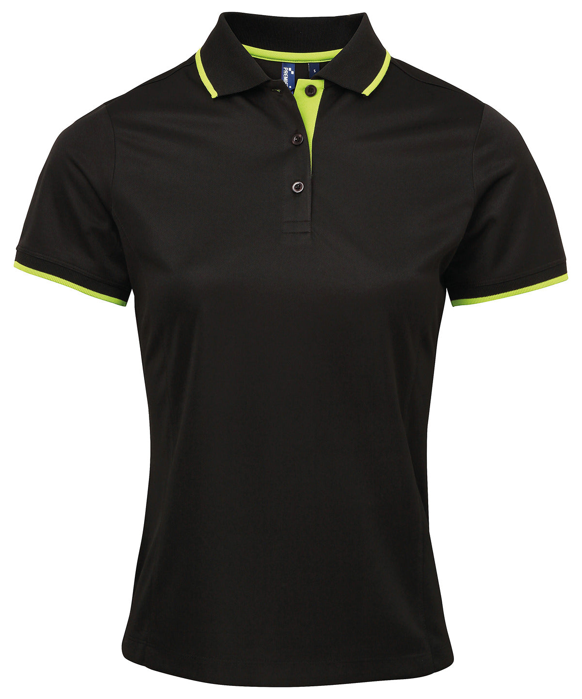 Women's contrast Coolchecker® polo PR619