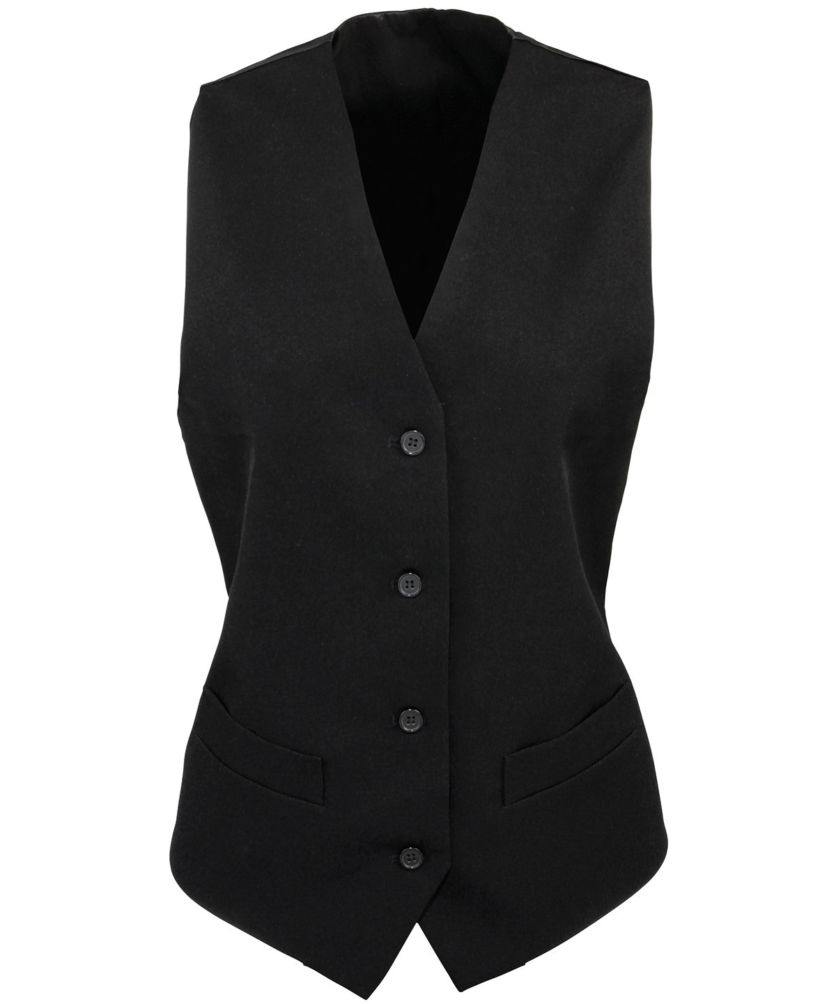 Women's lined polyester waistcoat PR623