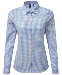 Women's Maxton check long sleeve shirt PR352