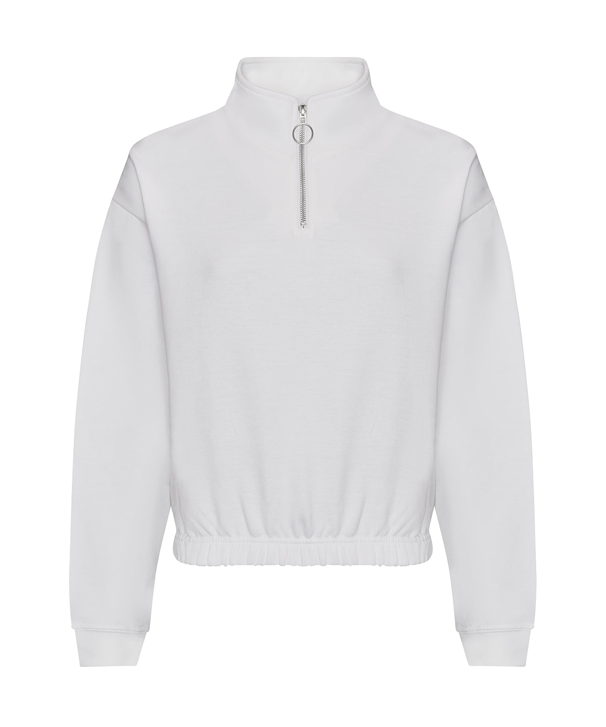 Women's cropped ¼-zip sweat JH037