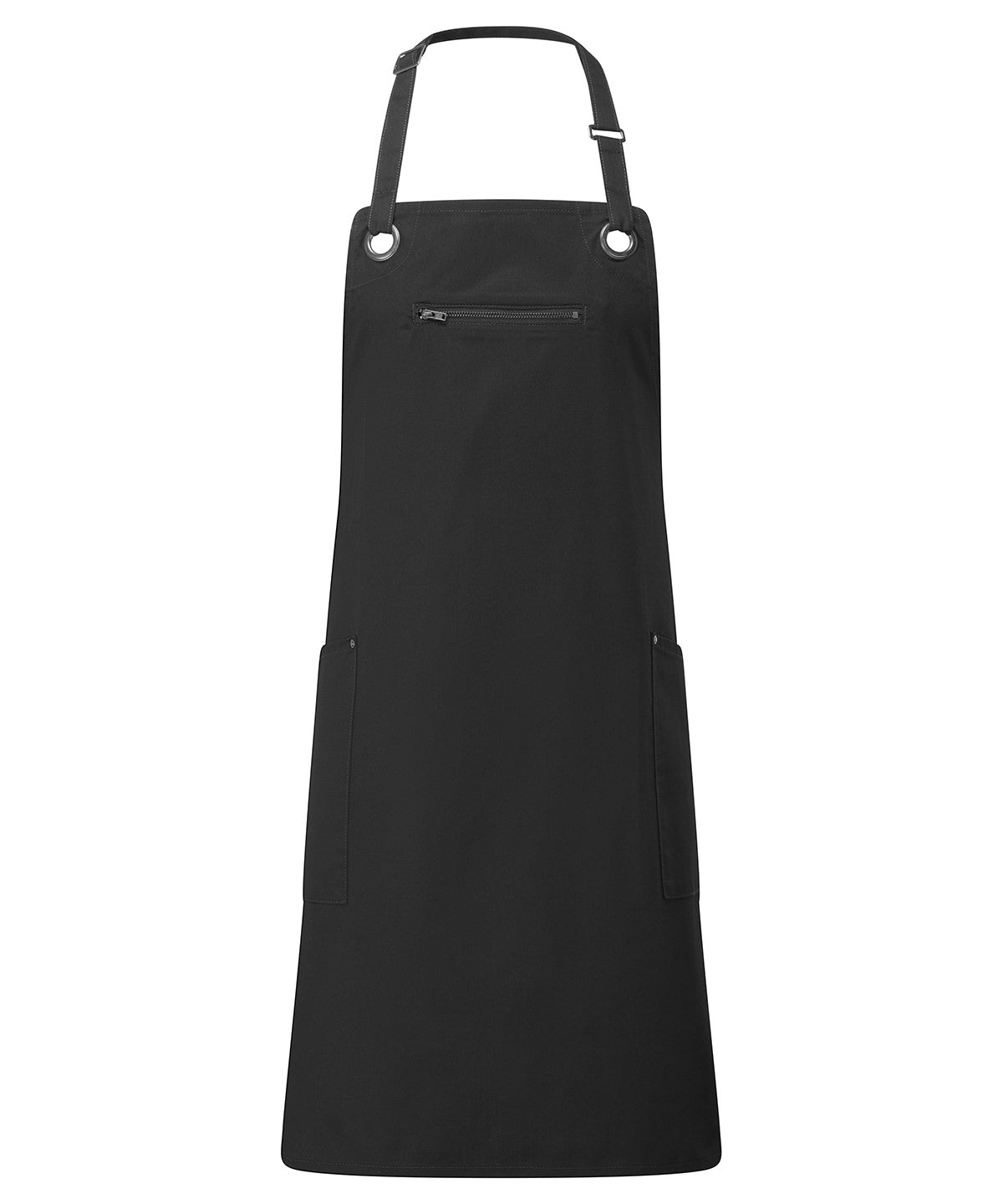 ‘Barley’ Contrast Stitch Bib Apron PR121