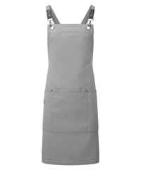 Clip ‘n’ Clasp cross-back bib apron PR182