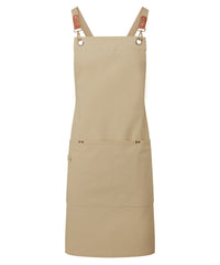 Clip ‘n’ Clasp cross-back bib apron PR182