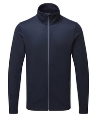 Men's spun dyed sustainable zip-through sweatshirt PR808