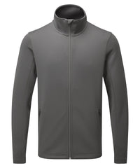 Men's spun dyed sustainable zip-through sweatshirt PR808