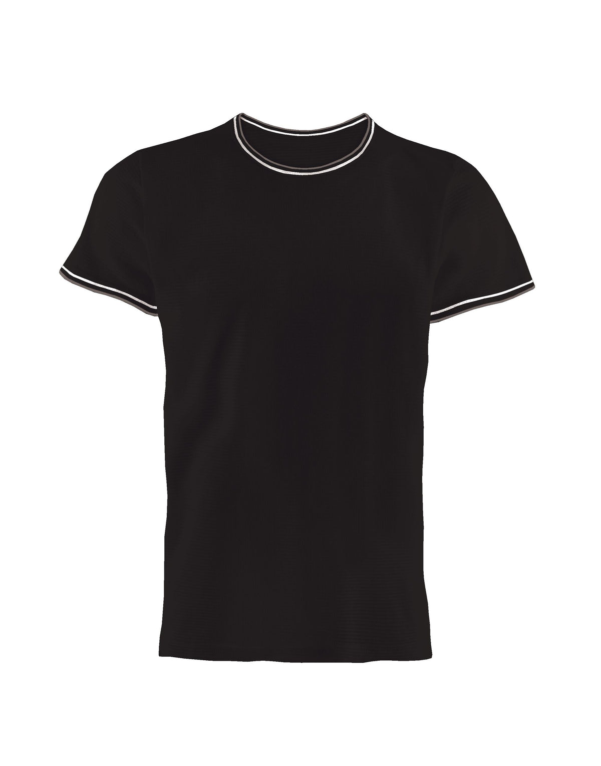 Kustom Kit Fashion Fit Tipped Tee KK519