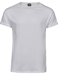 Tee Jays Mens Roll Up Sleeve Tee