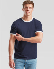 FOTL Mens Valueweight Ringer T