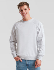 Fruit Of The Loom Men's Lightweight Raglan Sweatshirt 62138