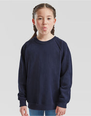 Fruit Of The Loom Kid's Classic Raglan Sweatshirt 62039