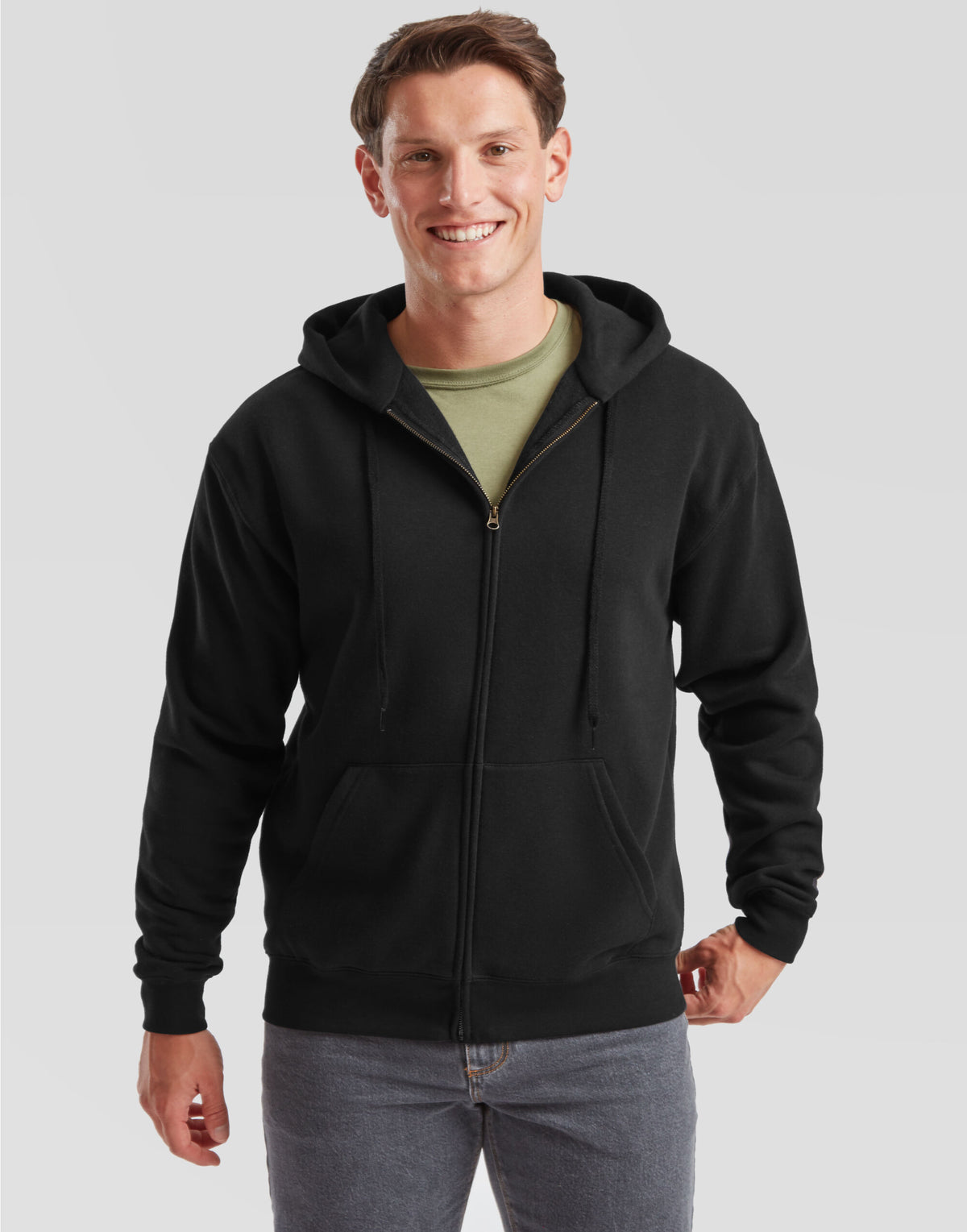 Fruit Of The Loom Men's Premium Full Zip Hoodie 62034