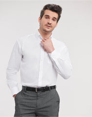 Russell Collection Men's Long Sleeve Ultimate Non-Iron Shirt 956M