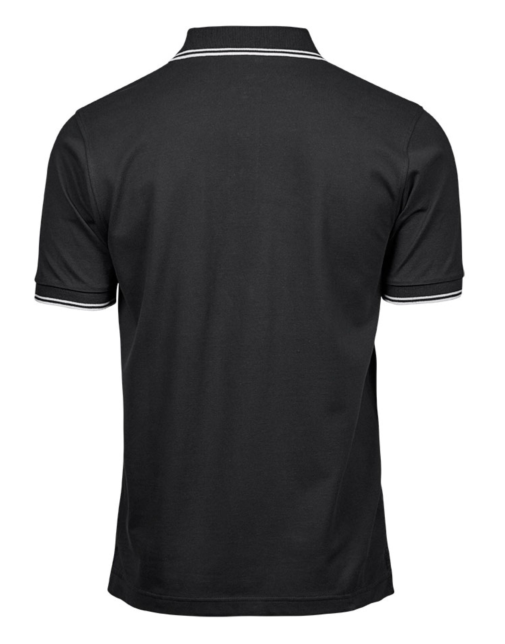 Tee Jays Mens Luxury Stripe Stretch Polo