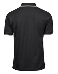 Tee Jays Mens Luxury Stripe Stretch Polo