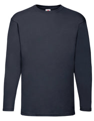 Fruit Of The Loom Men's Valueweight Long Sleeve T-Shirt 61038