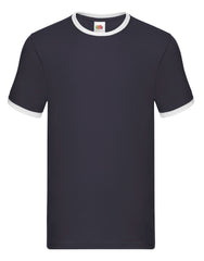 Fruit Of The Loom Men's Valueweight Ringer T-Shirt 61168