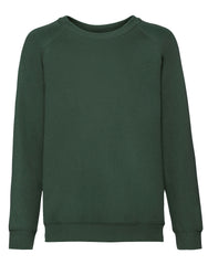 Fruit Of The Loom Kid's Classic Raglan Sweatshirt 62039