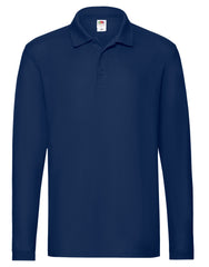 Fruit Of The Loom Men's Premium Long Sleeve Polo 63310