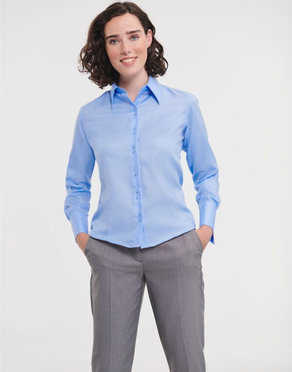 Russell Collection Lady LS NonIron Shirt