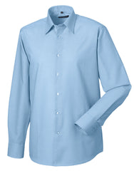 Russell Collection Men's Long Sleeve Tailored Oxford Shirt 922M