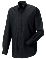 Russell Collection Men's Long Sleeve Classic Oxford Shirt 932M