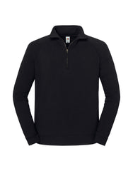 Fruit Of The Loom Iconic Premium Zip Neck Sweat 62288
