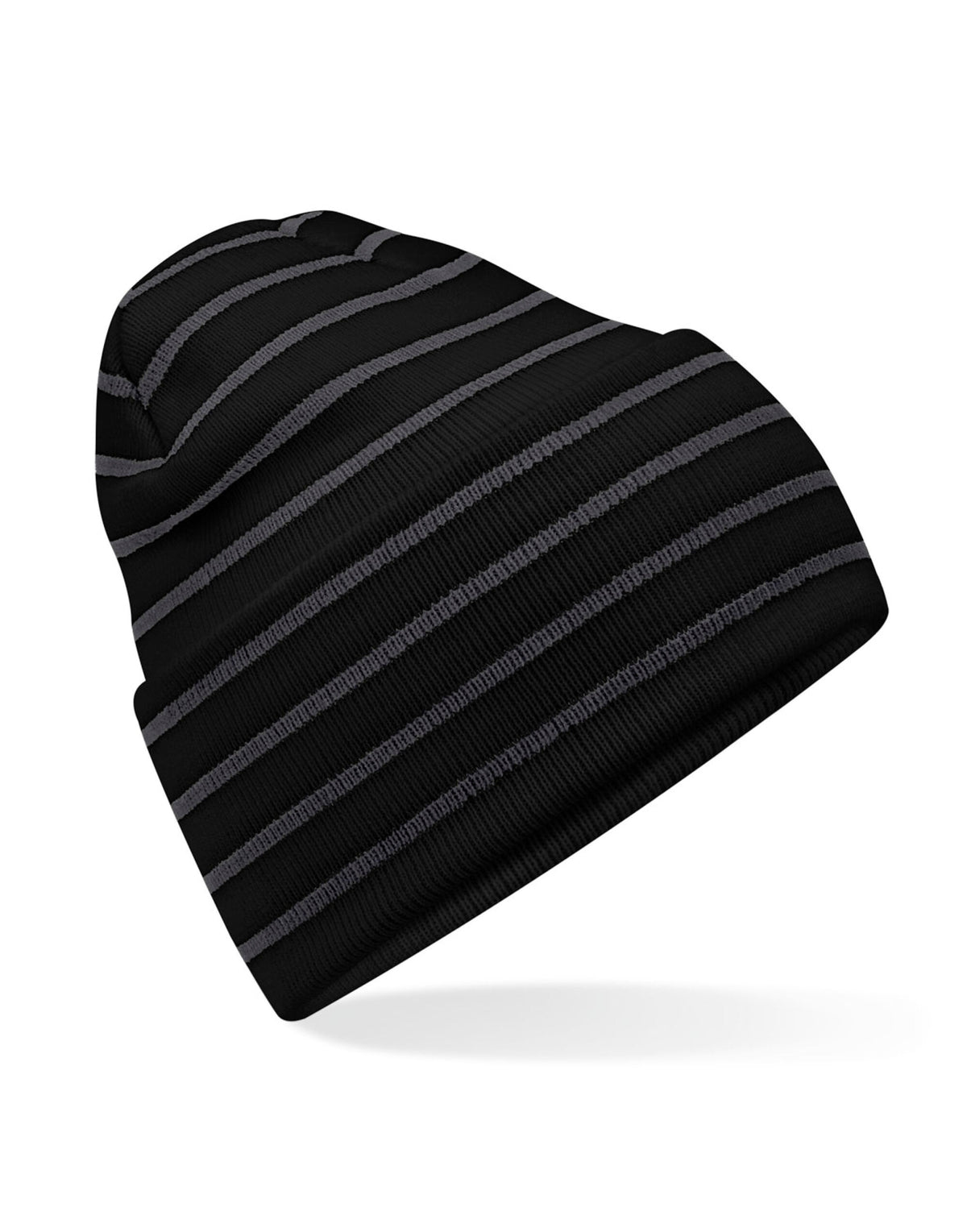 Beechfield  Original Deep Cuffed Striped Beanie B39R