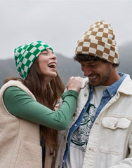 Beechfield Checkerboard Beanie