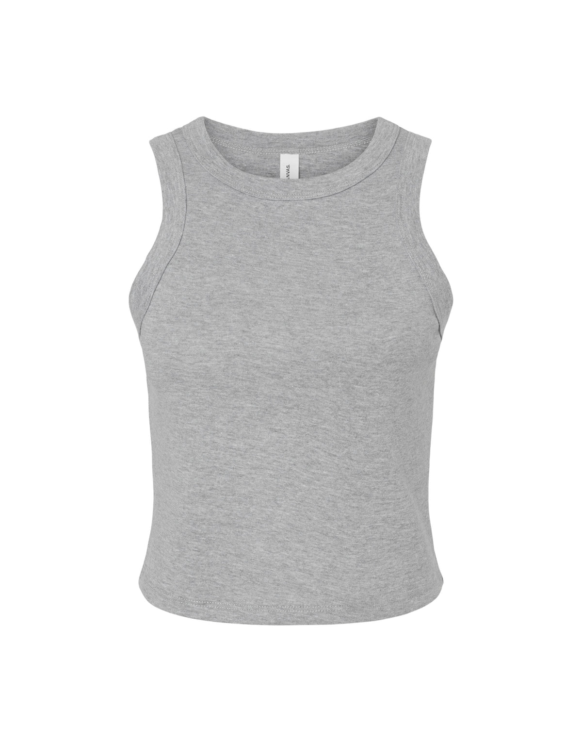 Bella Women's Micro Rib Racer Tank BE1019