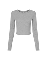 Bella Women's Micro Rib Long Sleeve Tee