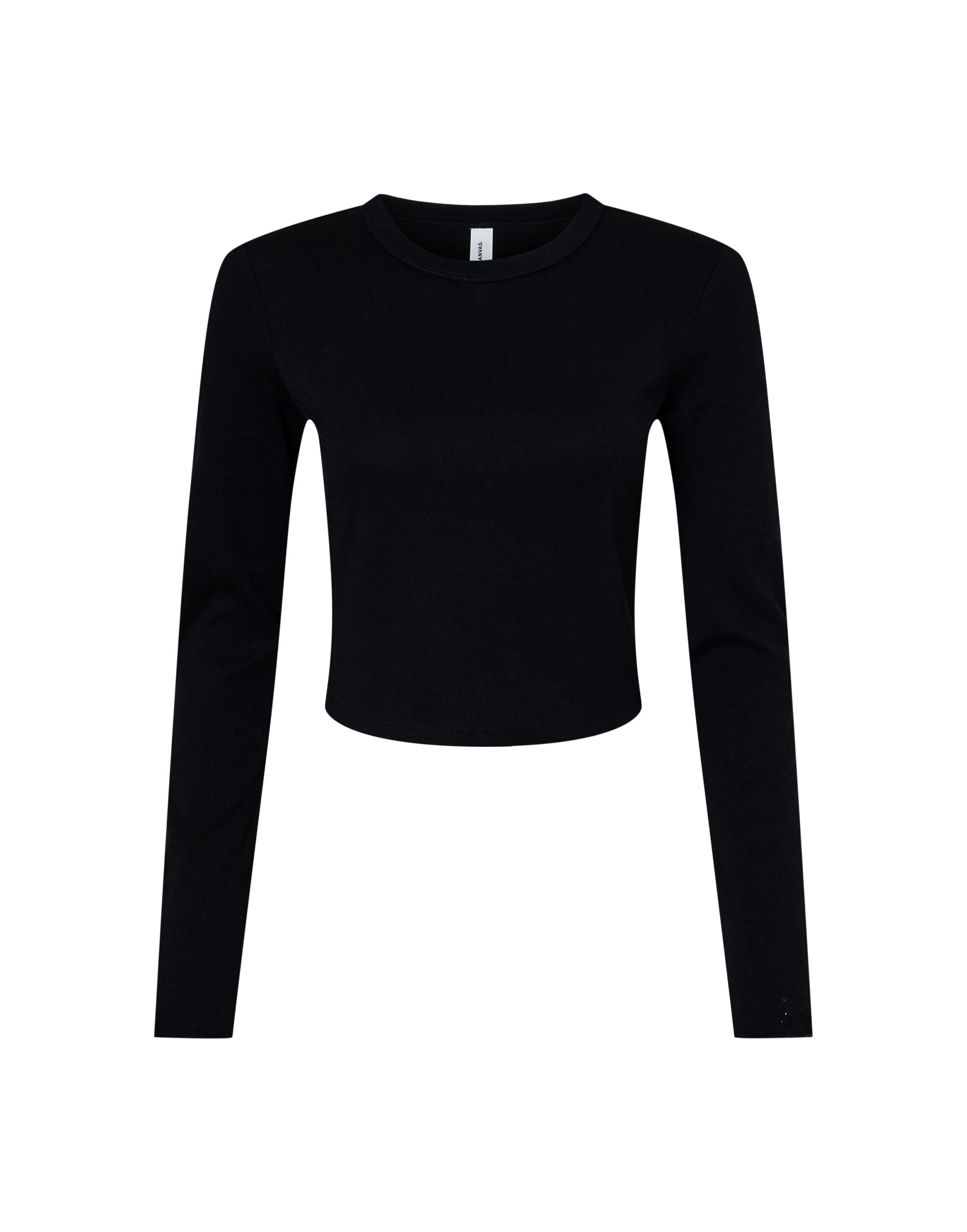 Bella Women's Micro Rib Long Sleeve Tee