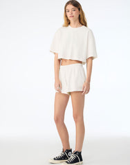 Bella + Canvas Women's Dry Dye Cropped T