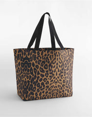 Bagbase Leopard Print Carryall Tote Bag BG194