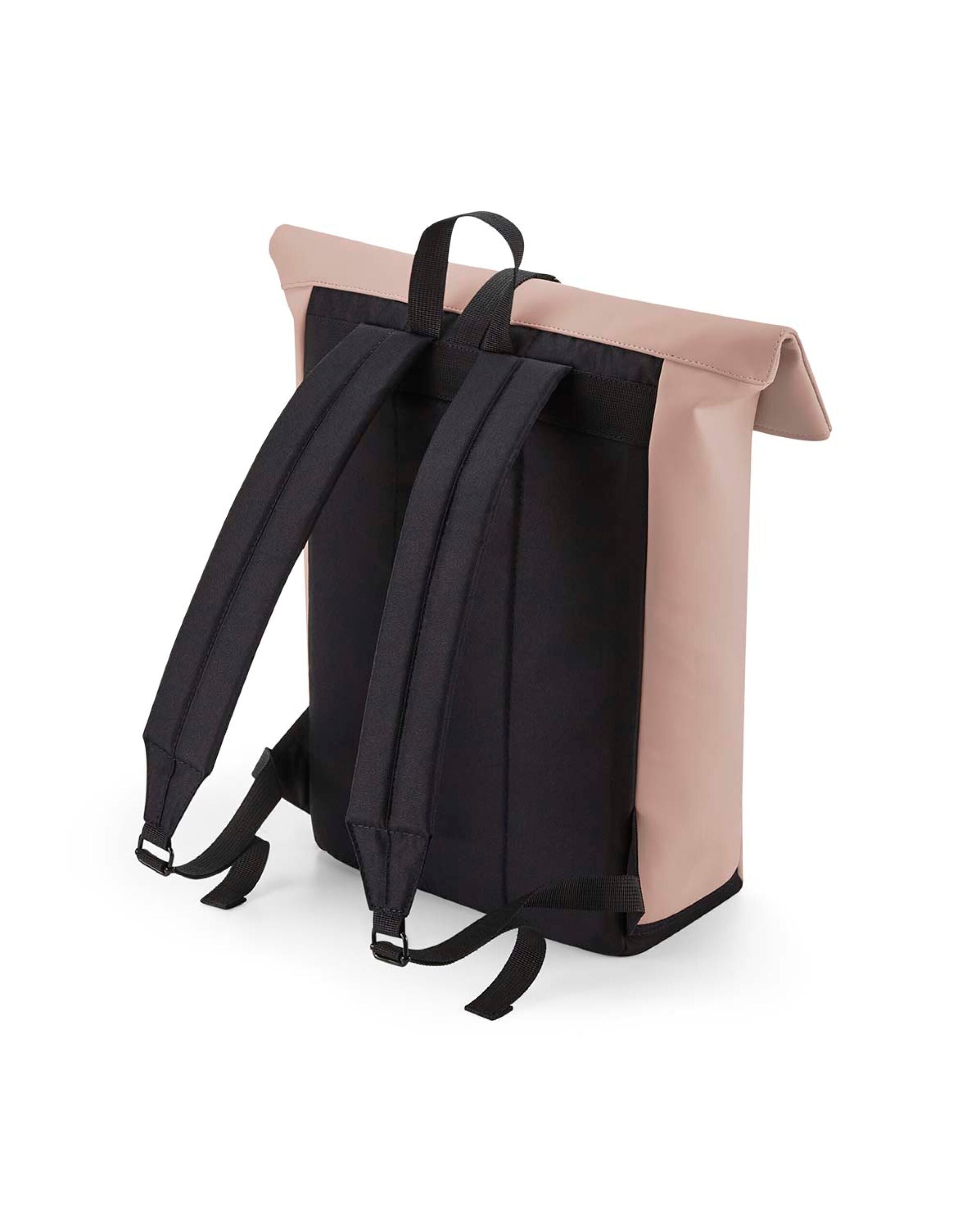 Bagbase Matte PU Roll Top Backpack