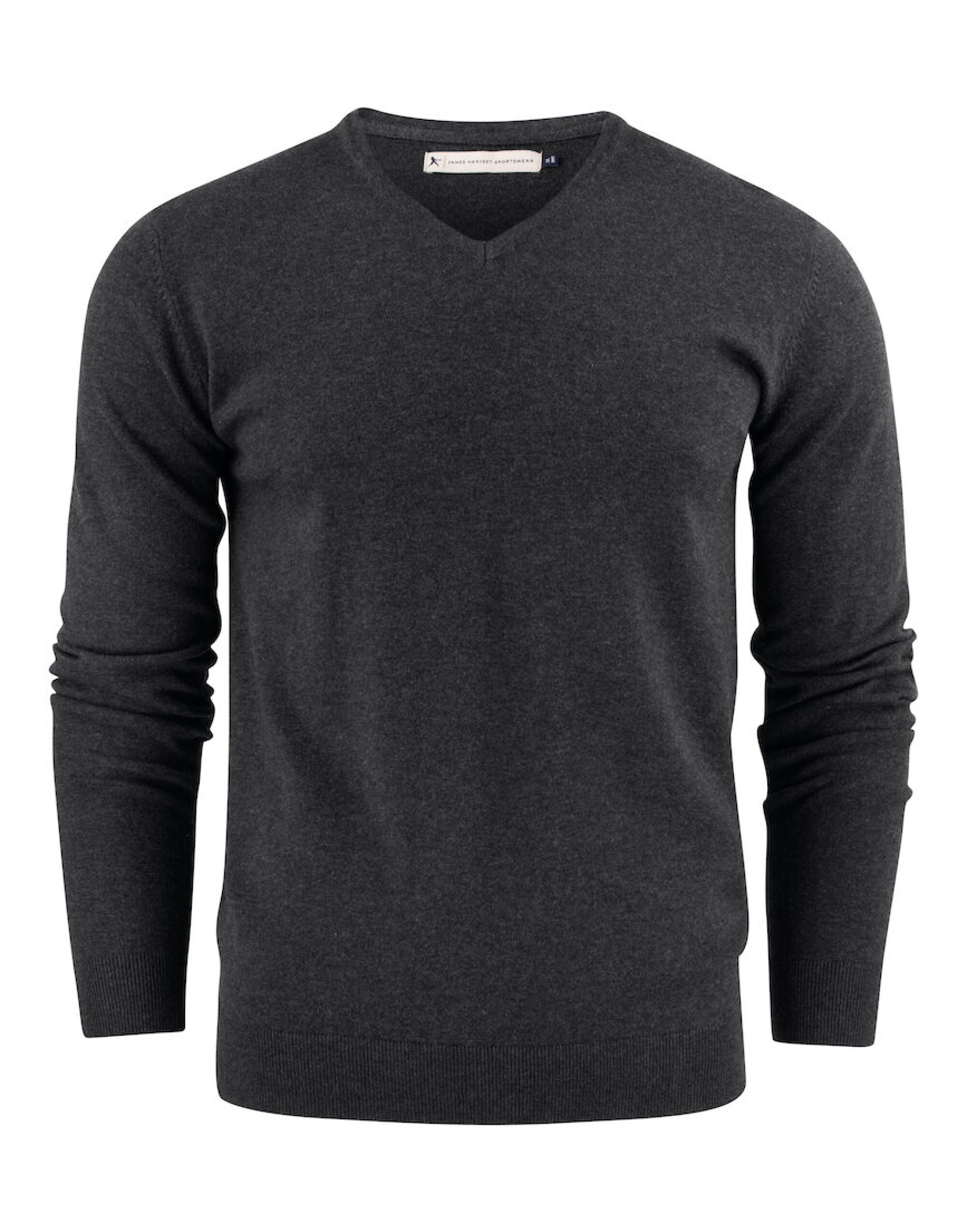 James Harvest Ashland V-Neck Knit Sweat