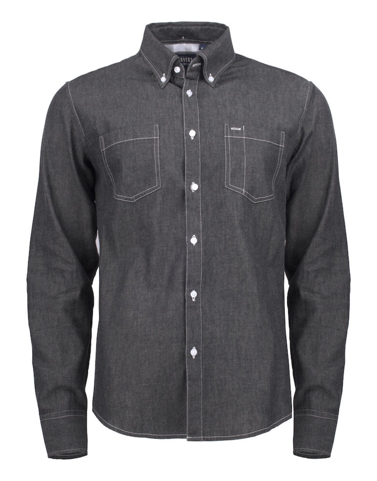 James Harvest Jupiter Denim Look Shirt HAR2113035