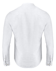 James Harvest Townsend Linen-Blend Shirt